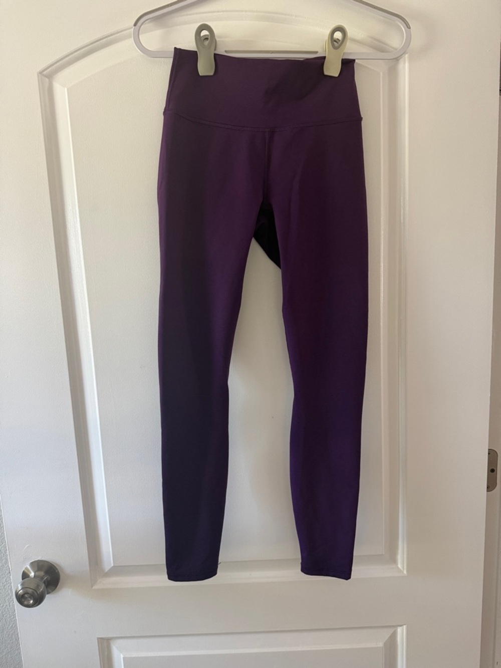 High-Waist Purple Fabletics powerhold  Leggings